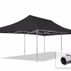 Carpa plegable negra 8x4 MTS
