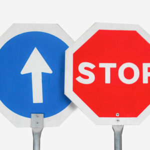 Paleta senyalització Stop & Go